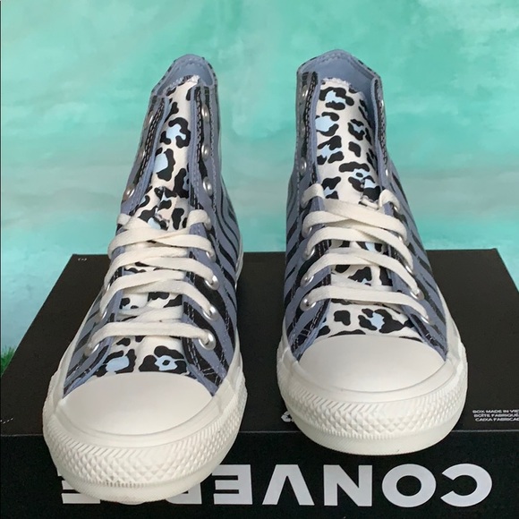 Converse CTAS HI blue slate/black/egret Men’s - Picture 8 of 16